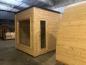 Preview: Sauna Holzsauna Holz Design Haus Outdoor Landhaus Garten 2,30x2,30x2,40